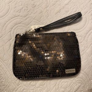 NEW! Express black sequenced wristlet!